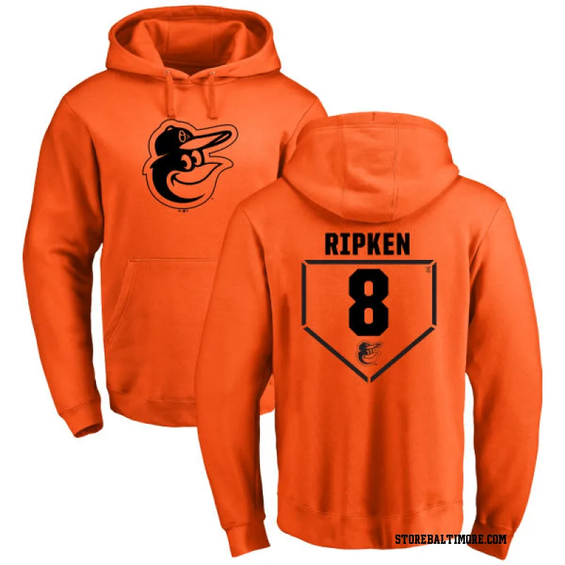 Orange Youth Cal Ripken Baltimore Orioles RBI Pullover Hoodie